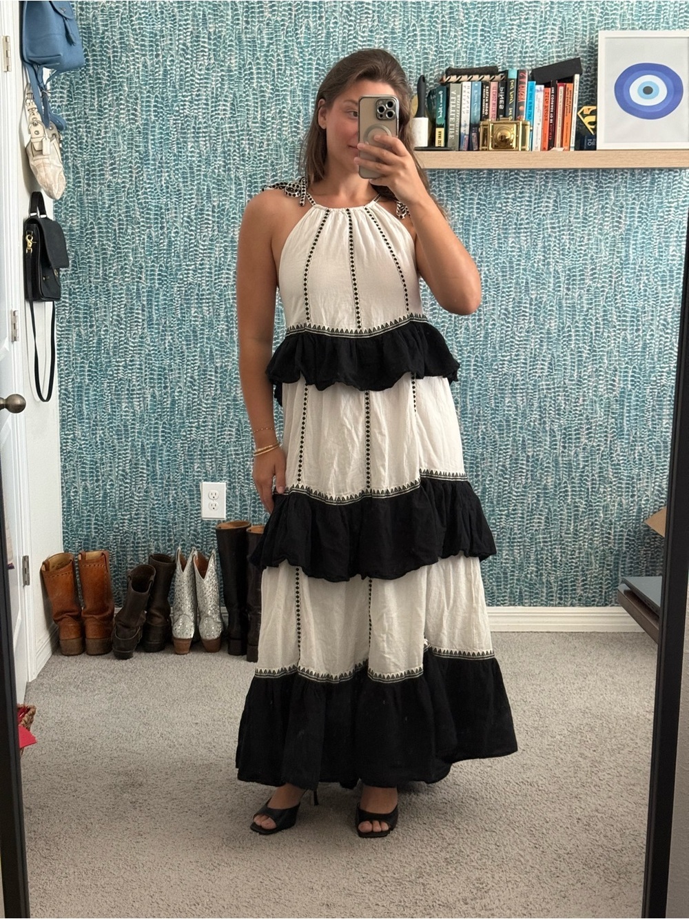 Devotion Twins Anthropologie Kleio Maxi Dress